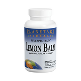 Planetary Herbals, Lemon Balm, Full Spectrum, 120 Tablets